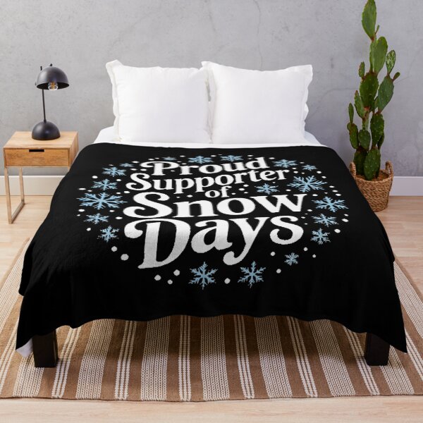 Item preview, Proud Supporter Of Snow Days Teacher Winter Snowflake designed and sold by PunkNation-Arts.