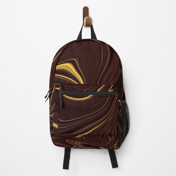 Item preview, Golden Caramel Hues Liquid Marbled Swirls Design designed and sold by DEC02.