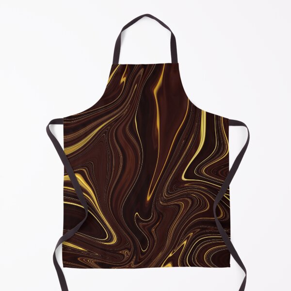 Item preview, Golden Caramel Hues Liquid Marbled Swirls Design designed and sold by DEC02.