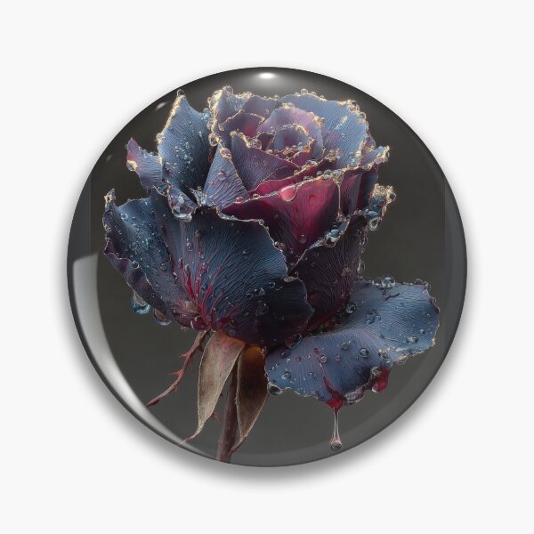 Item preview, Crimson Drip Rose designed and sold by ArgentoArt.