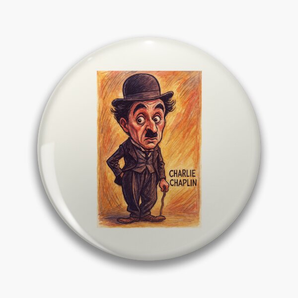 Item preview, Charlie Chaplin designed and sold by Sarcastic designs.