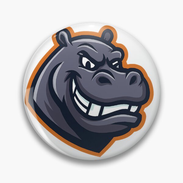 Item preview, Confident Hippo Logo  designed and sold by funspms.
