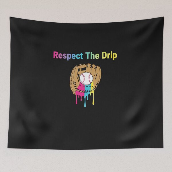 Item preview, Respect The Drip Baseball Drip Glove Youth Boys Girls Player designed and sold by diyoor.