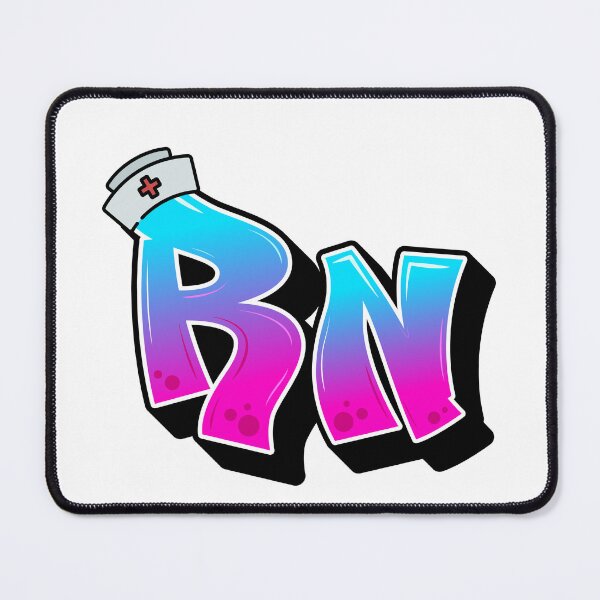 Item preview, RN- Registered Nurse Graffiti  designed and sold by Lucs1234.