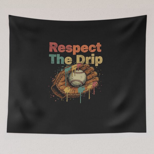 Item preview, Respect The Drip Baseball Drip Glove Youth Boys Girls Player designed and sold by diyoor.