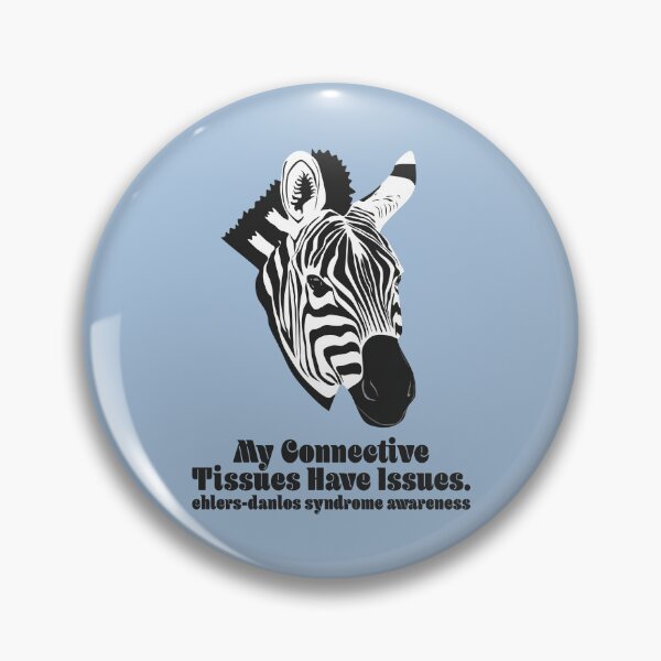 Item preview, EDS Awareness Zebra: My Connective Tissues designed and sold by Jesabee Designs.