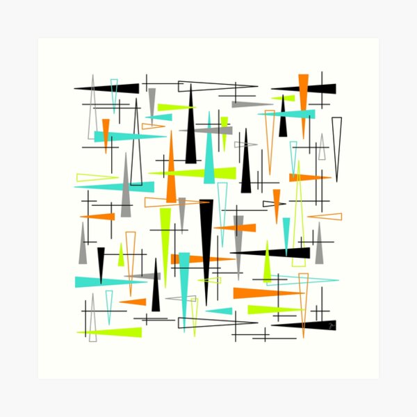 Triunity (white) Art Print