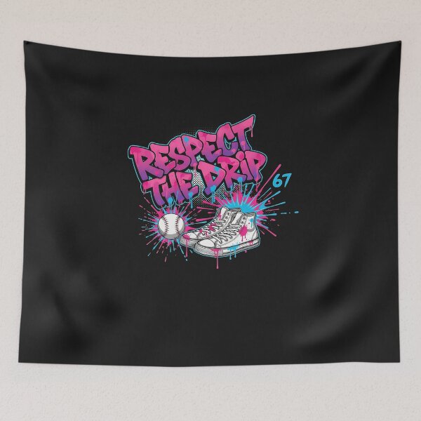 Item preview, Respect The Drip Shirt Ice Cream Baseball 67 6 7 designed and sold by diyoor.