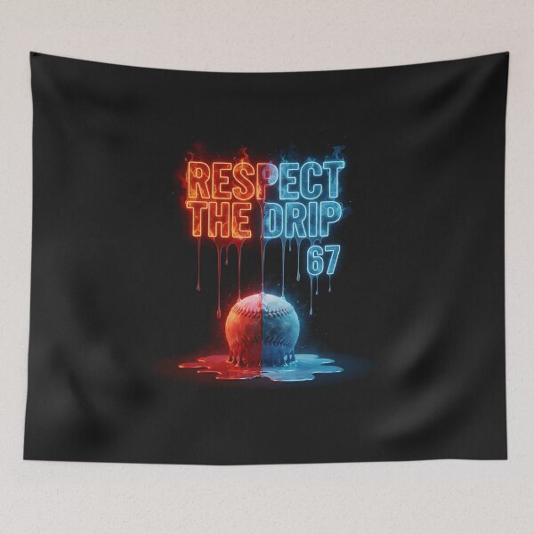 Item preview, Respect The Drip Shirt Ice Cream Baseball 67 6 7 designed and sold by diyoor.