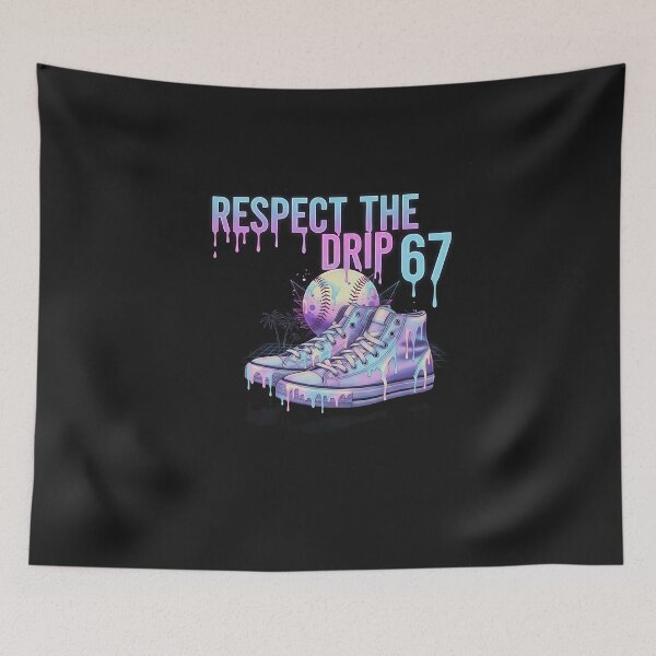 Item preview, Respect The Drip Shirt Ice Cream Baseball 67 designed and sold by diyoor.