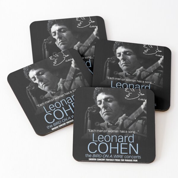 Item preview, Leonard Cohen – Bird on a Wire Vintage Music Poster Art designed and sold by Rachel Francis6.