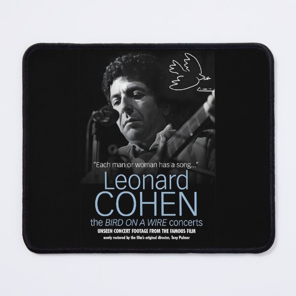 Item preview, Leonard Cohen – Bird on a Wire Vintage Music Poster Art designed and sold by Rachel Francis6.