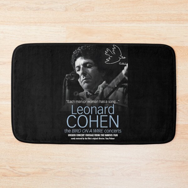 Item preview, Leonard Cohen – Bird on a Wire Vintage Music Poster Art designed and sold by Rachel Francis6.