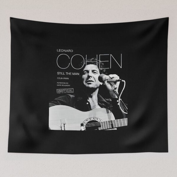 Item preview, Leonard Cohen – Vintage Music Icon Art Illustration designed and sold by Rachel Francis6.