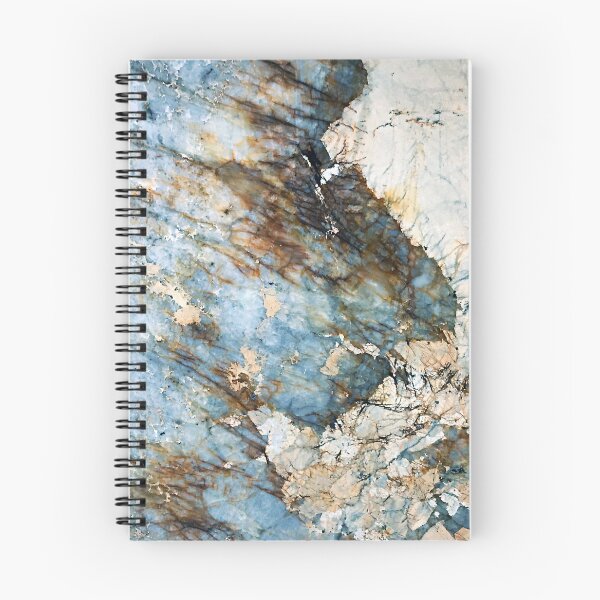 Item preview, Aqua, Cream, And Cinnamon Hues Faux Marble Art designed and sold by DEC02.
