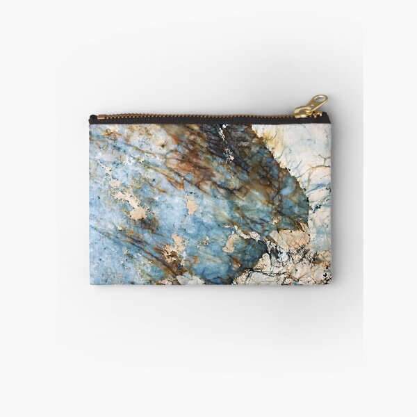 Item preview, Aqua, Cream, And Cinnamon Hues Faux Marble Art designed and sold by DEC02.