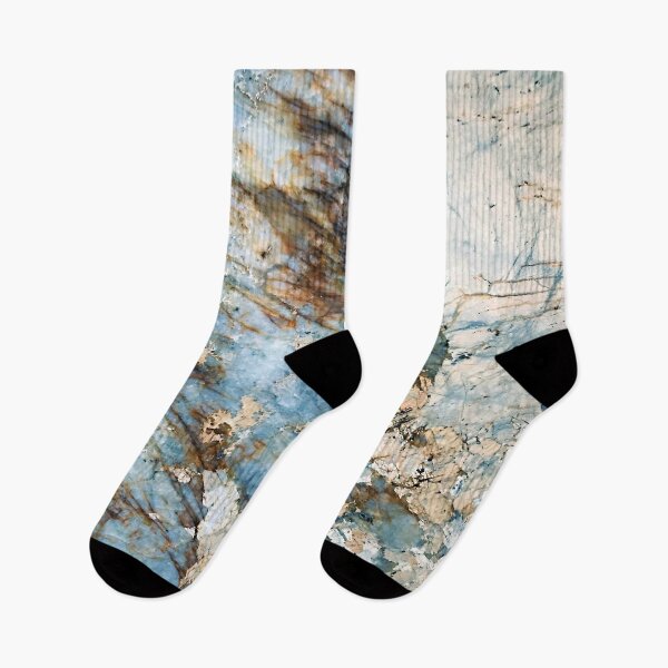 Item preview, Aqua, Cream, And Cinnamon Hues Faux Marble Art designed and sold by DEC02.