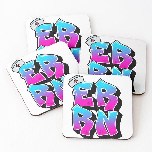 Item preview, ER RN- Emergency Room Registered Nurse Graffiti  designed and sold by Lucs1234.