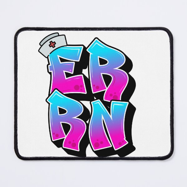 Item preview, ER RN- Emergency Room Registered Nurse Graffiti  designed and sold by Lucs1234.