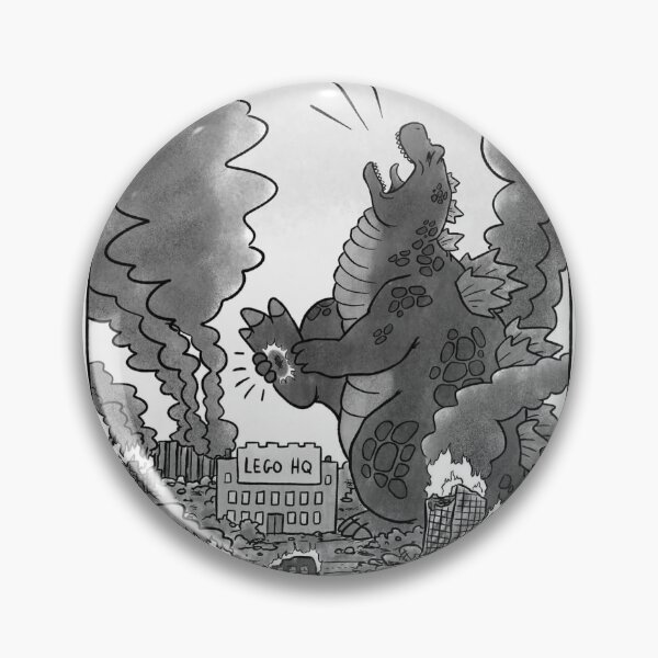 Item preview, Godzilla vs. Lego designed and sold by QuickiesComic.