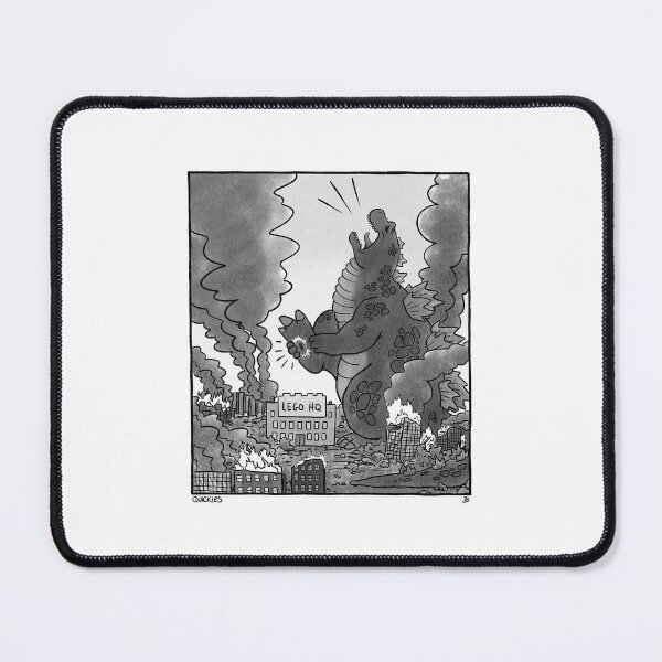 Item preview, Godzilla vs. Lego designed and sold by QuickiesComic.