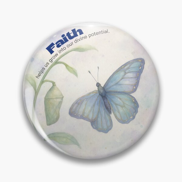 Item preview, Faith Helps Us Grow – Watercolor Butterfly Spiritual Transformation Art designed and sold by Darcy'sArtfortheHeart.
