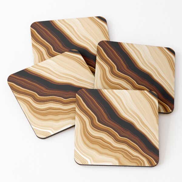 Item preview, Butterscotch, Caramel And Creamy Cinnamon-Hues Marbled Art designed and sold by DEC02.