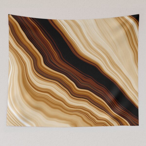 Item preview, Butterscotch, Caramel And Creamy Cinnamon-Hues Marbled Art designed and sold by DEC02.