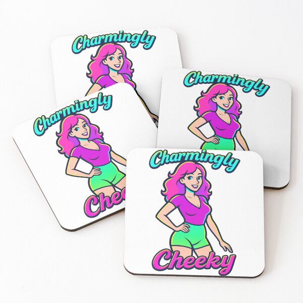 Item preview, Charmingly Cheeky Cartoon Girl designed and sold by UNK-Fatigues.