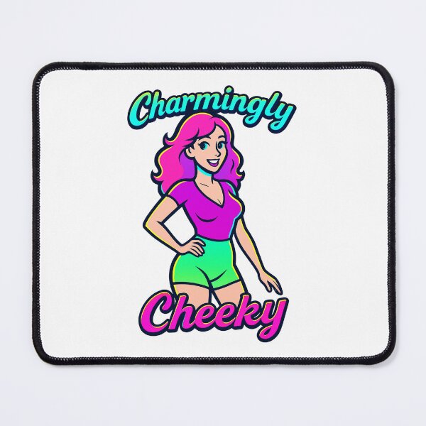 Item preview, Charmingly Cheeky Cartoon Girl designed and sold by UNK-Fatigues.