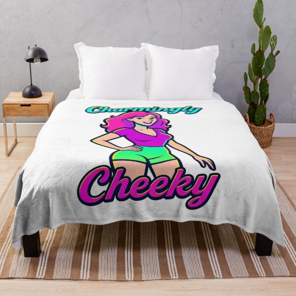 Item preview, Charmingly Cheeky Cartoon Girl designed and sold by UNK-Fatigues.
