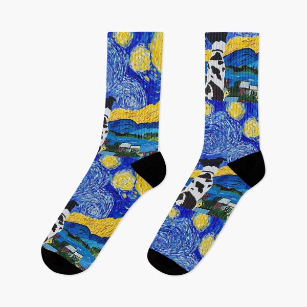 Item preview, Scooter's Starry Night  designed and sold by LindaPhelpsArt.