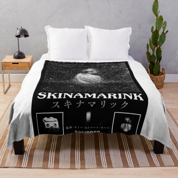 Item preview, Skinamarink Japanese Poster (Transparent Black and White) designed and sold by Tactical2na.