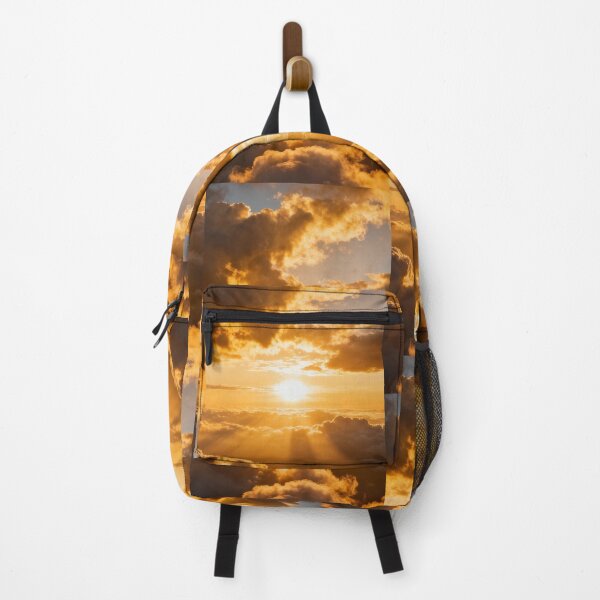 Item preview, Sunrise Above Clouds – Soft Orange 4K Sky for Positive Mood designed and sold by AlwaysHome.