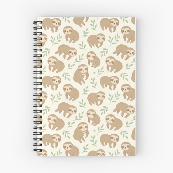 Item preview, Sloth Pattern design designed and sold by FandomFunStudio.