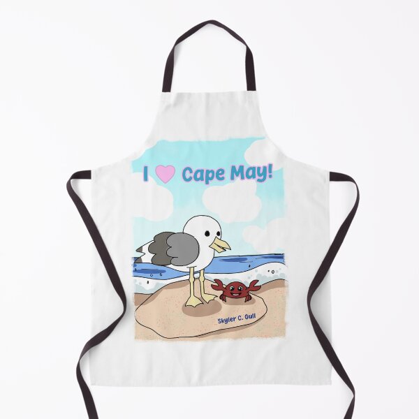 Item preview, I Love Cape May featuring Skyler C. Gull designed and sold by Skyler Seagull & The Seashell Angel merch.