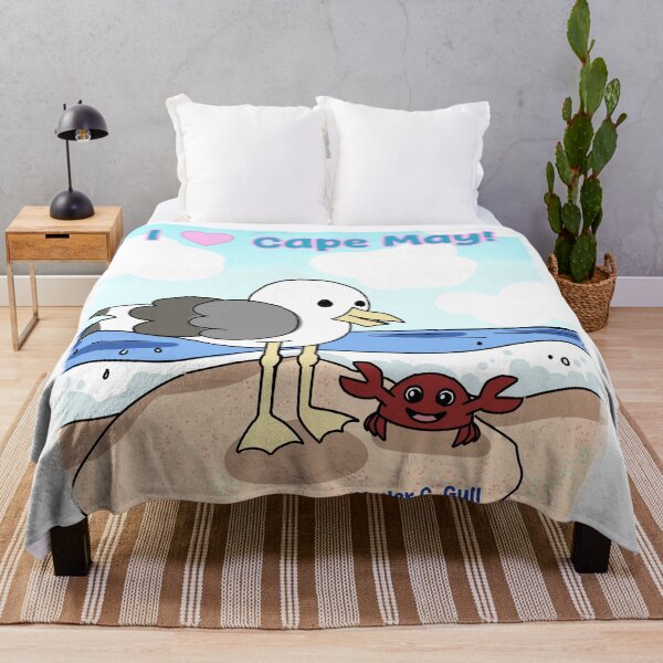 Item preview, I Love Cape May featuring Skyler C. Gull designed and sold by Skyler Seagull & The Seashell Angel merch.