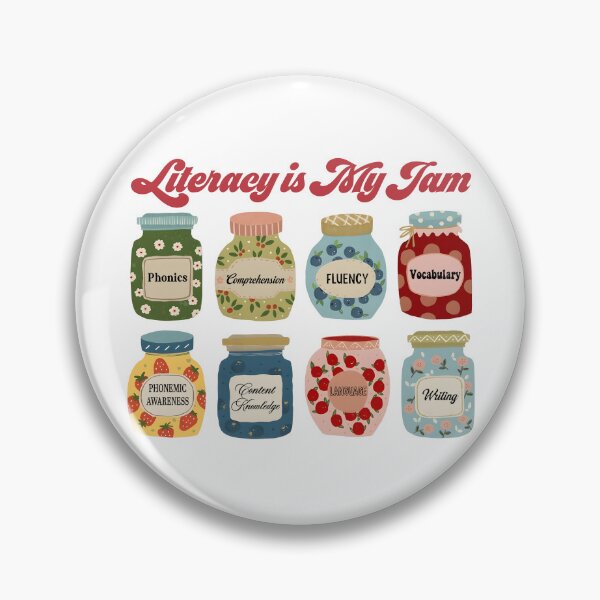 Item preview, Literacy is My Jam designed and sold by studionelloe.