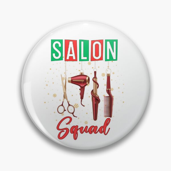 Item preview, Christmas Salon Squad Festive Holiday Hairstylist & Beauty Team designed and sold by Nzgiftsandmore.