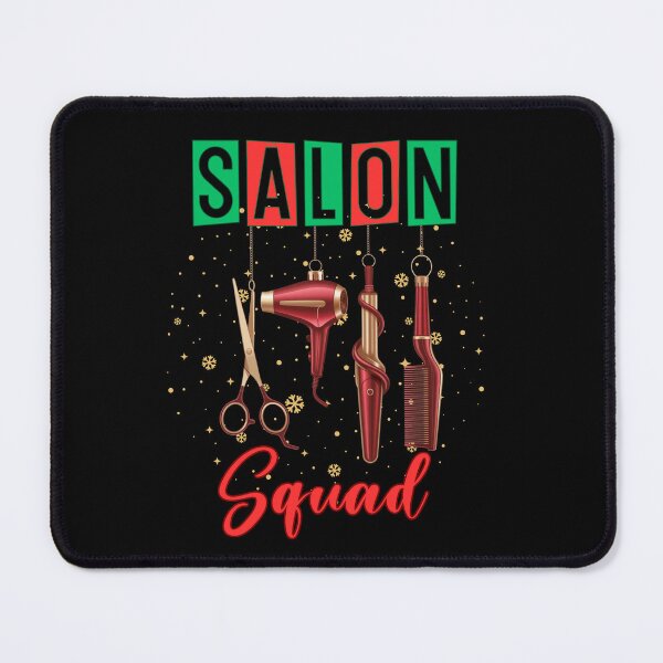 Item preview, Christmas Salon Squad Festive Holiday Hairstylist & Beauty Team designed and sold by Nzgiftsandmore.