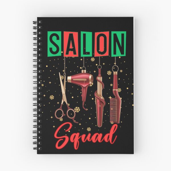 Item preview, Christmas Salon Squad Festive Holiday Hairstylist & Beauty Team designed and sold by Nzgiftsandmore.