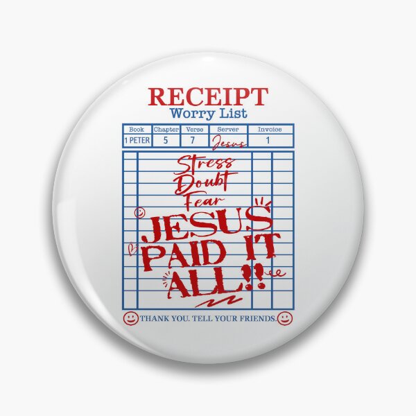 Item preview, Jesus Paid It All designed and sold by RoderickStout.
