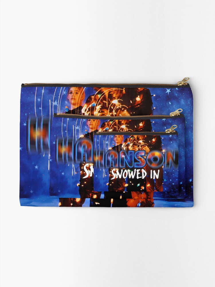Thumbnail 2 of 4, Zipper Pouch,  Hanson Snowed In designed and sold by NegativeCar.