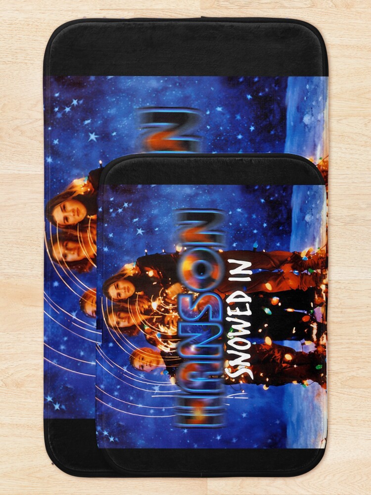 Thumbnail 5 of 6, Bath Mat, Hanson Snowed In designed and sold by NegativeCar.