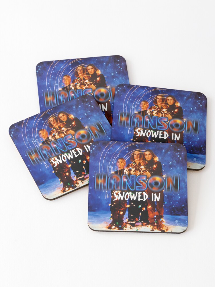 Thumbnail 1 of 5, Coasters (Set of 4), Hanson Snowed In designed and sold by NegativeCar.