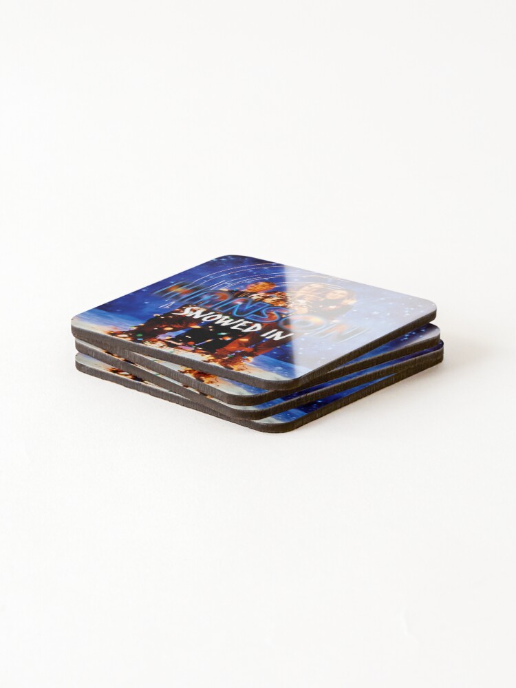 Thumbnail 4 of 5, Coasters (Set of 4), Hanson Snowed In designed and sold by NegativeCar.
