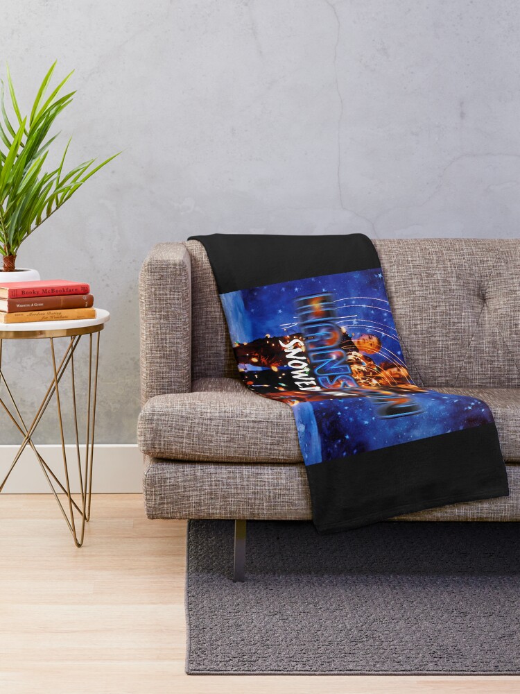 Thumbnail 2 of 6, Throw Blanket, Hanson Snowed In designed and sold by NegativeCar.