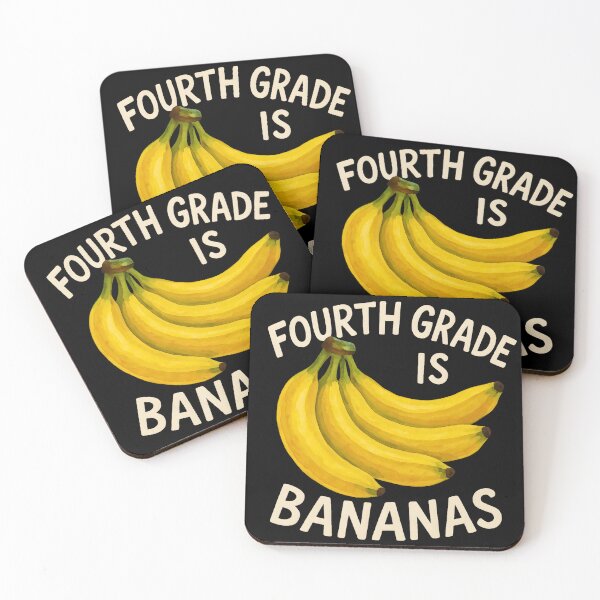 Item preview, Funny Fourth Grade Teacher Bananas Gift | Cute Back to School Classroom Humor | Unisex Educational Pun for 4th Grade Team & Elementary Kids designed and sold by SlocifieShop.