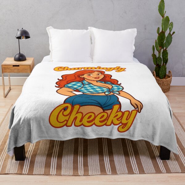 Item preview, Charmingly Cheeky Cartoon Curvy Country Girl designed and sold by UNK-Fatigues.