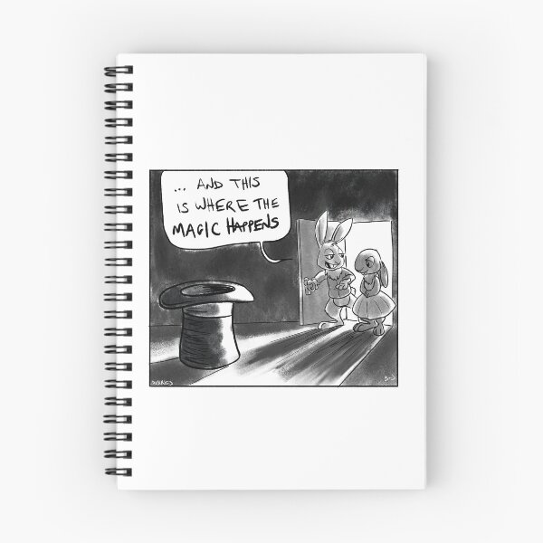 Item preview, Where the Magic Happens designed and sold by QuickiesComic.